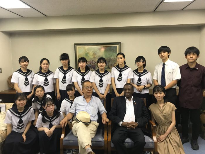 African Tour in Tokyo Part 1a ボツワナ共和国大使館訪問 AIMEC：認定特定非営利活動法人(NPO)子ども