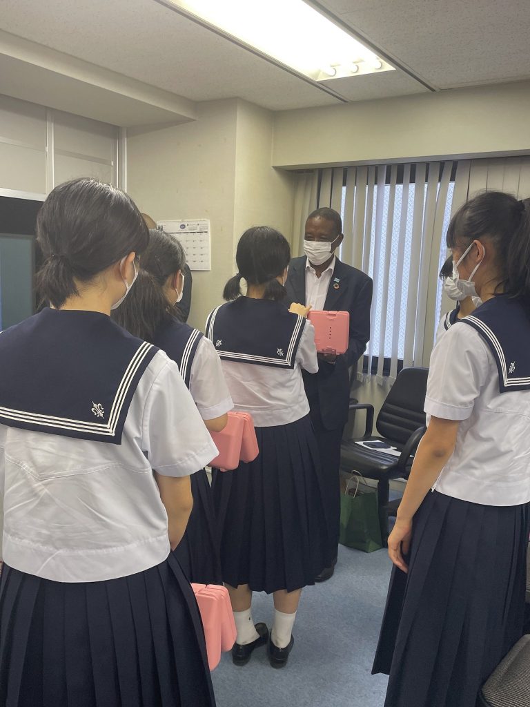 African Tour in Tokyo Part 1a ボツワナ共和国大使館訪問 AIMEC：認定特定非営利活動法人(NPO)子ども